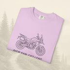T-shirt moto Aventure Loin Perdu