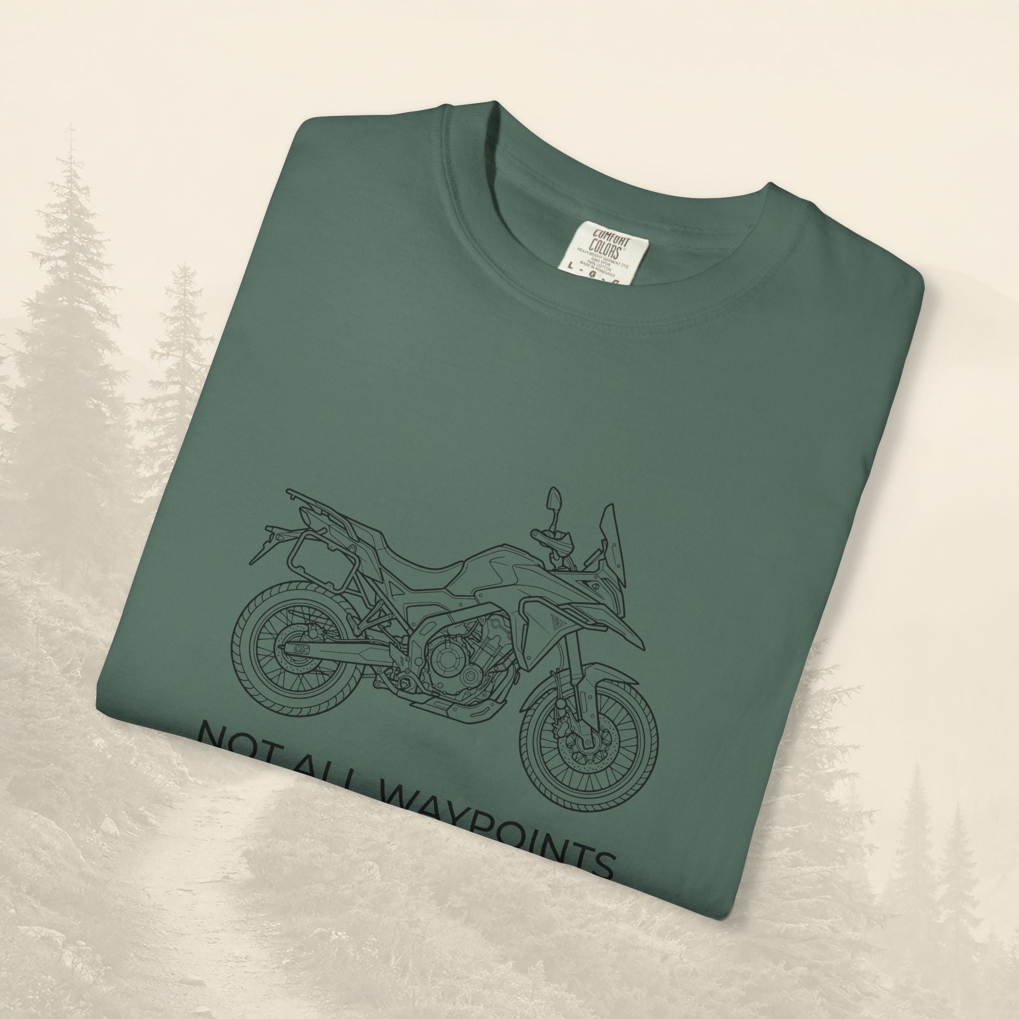 Tee-shirt « Tous les points de repère ne figurent pas sur la carte »