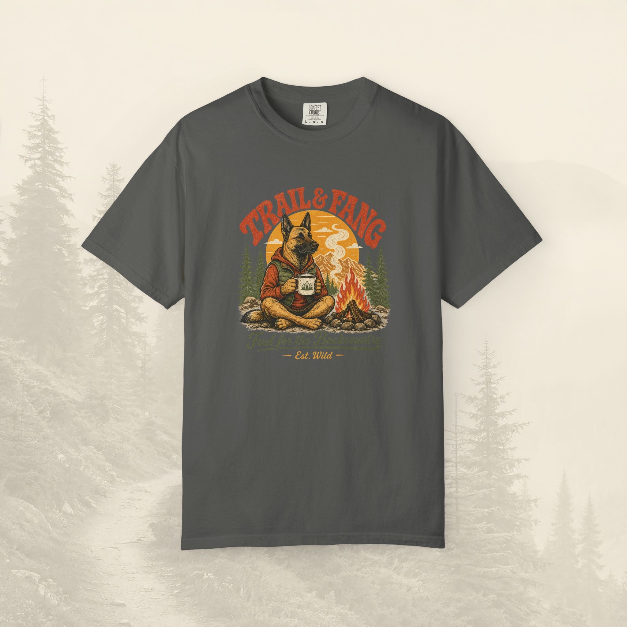 T-shirt « Combustible pour feu de camp »