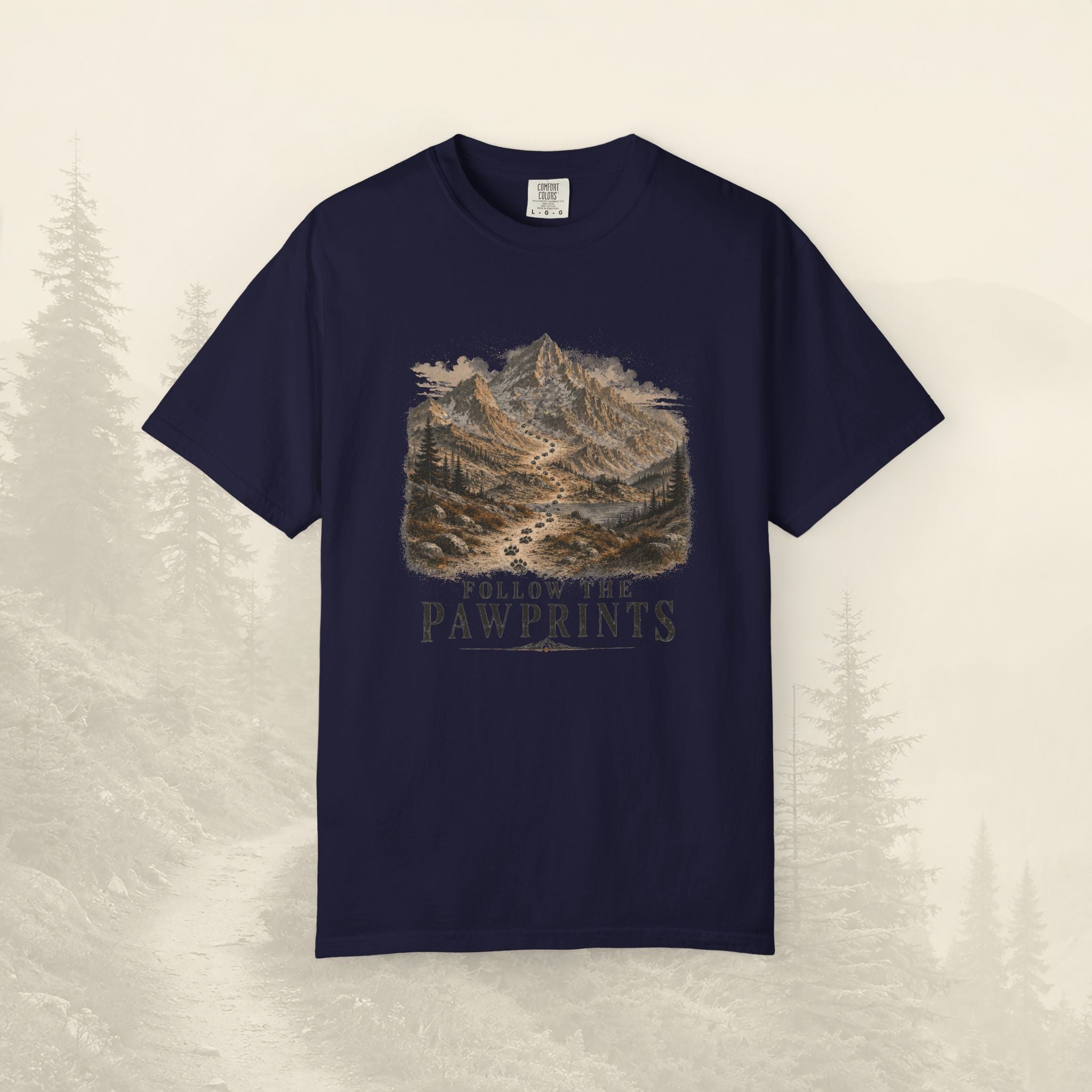 Follow The Pawprints Tee
