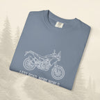 Moins de Route Plus de Monde Moto Aventure T-shirt