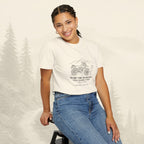 T-shirt « Les bonnes routes, ça se mérite »