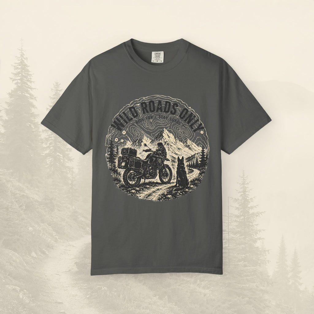 T-shirt Graphique "Wild Roads Only"
