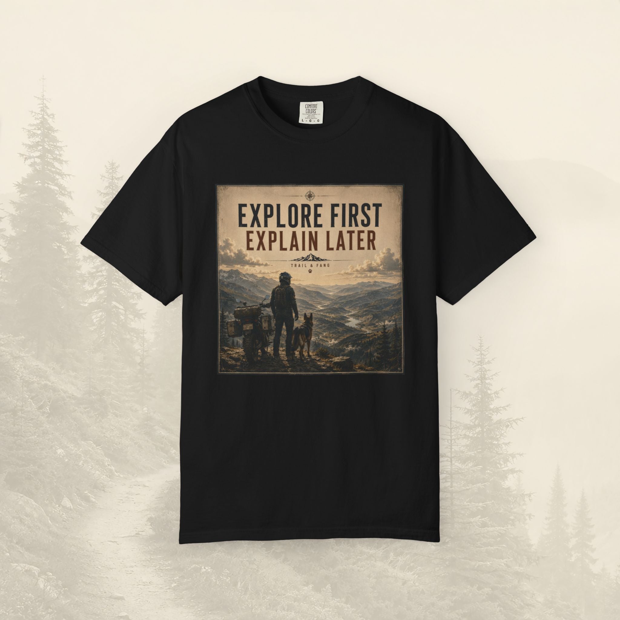 T-shirt « Explorez d'abord, expliquez ensuite »
