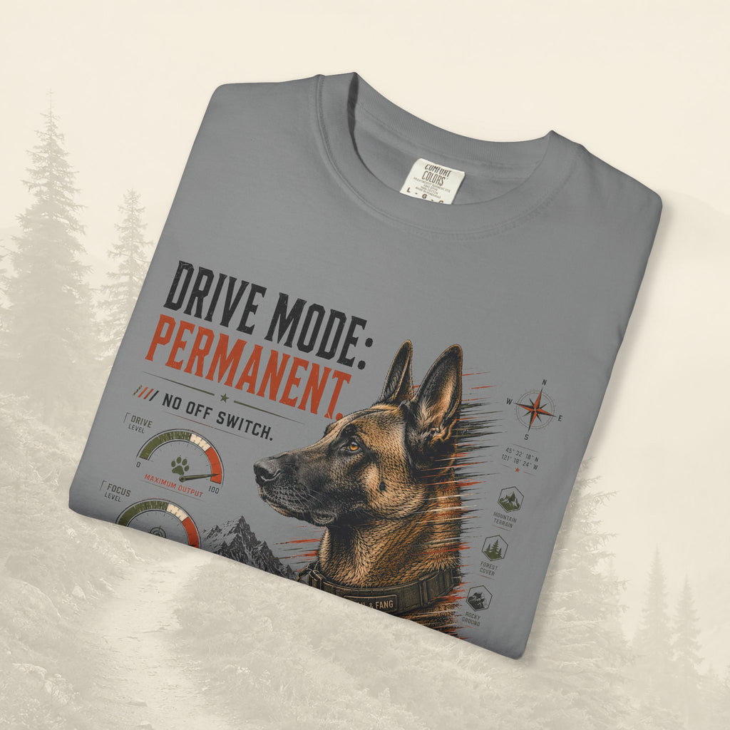 Tee permanent du mode de conduite