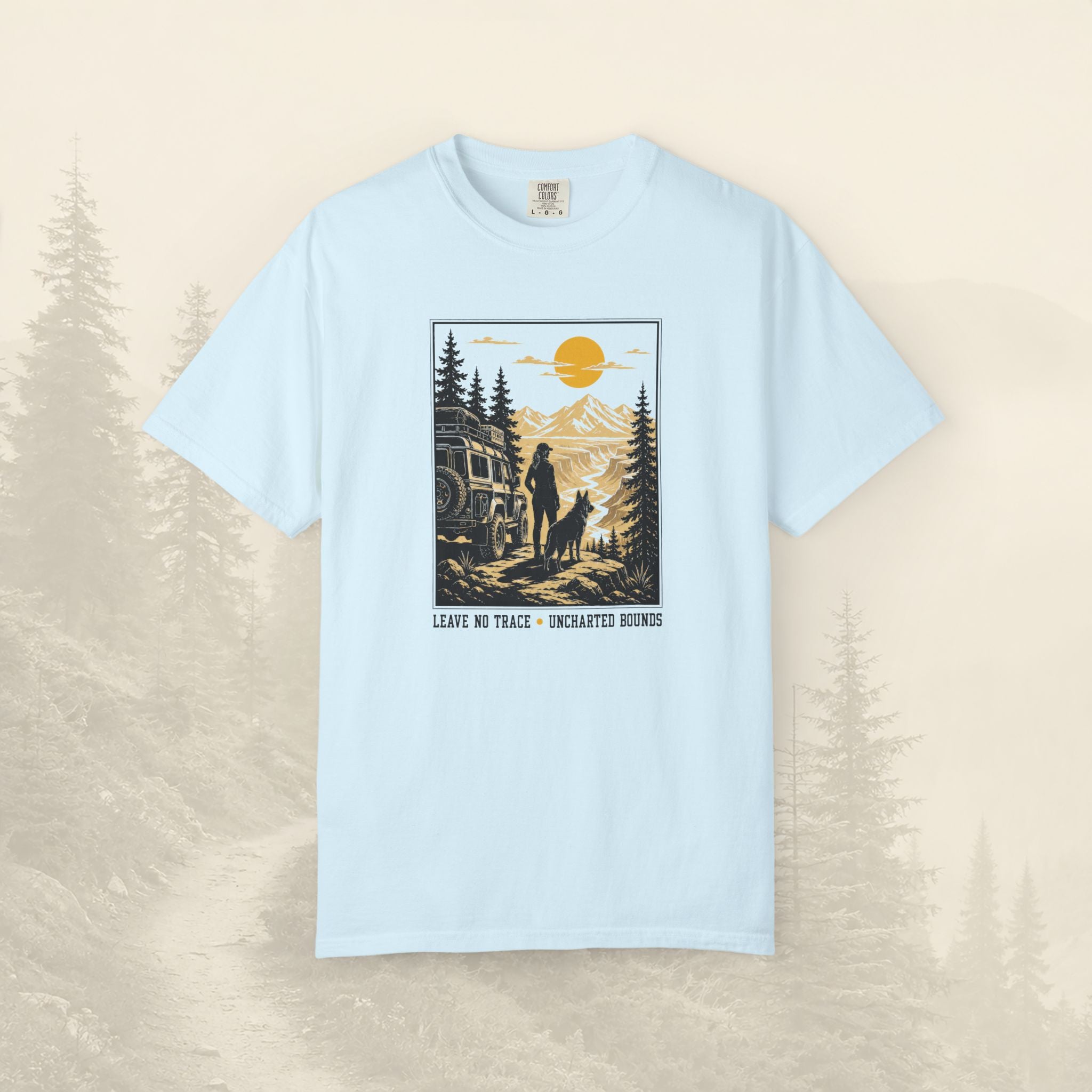 T-shirt Overlanding Uncharted Bounds