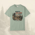 T-shirt Qui marche qui