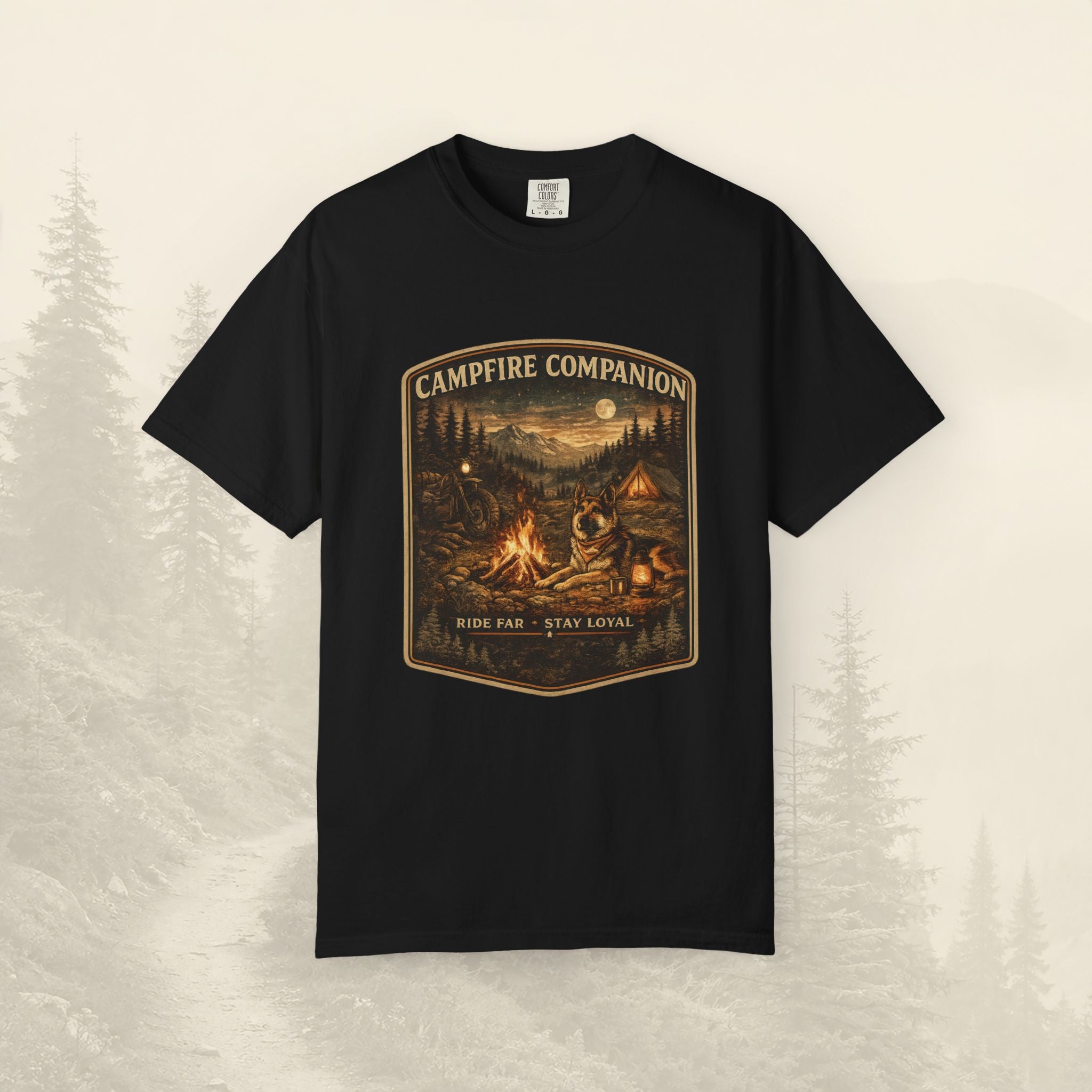 T-shirt Compagnon de feu de camp