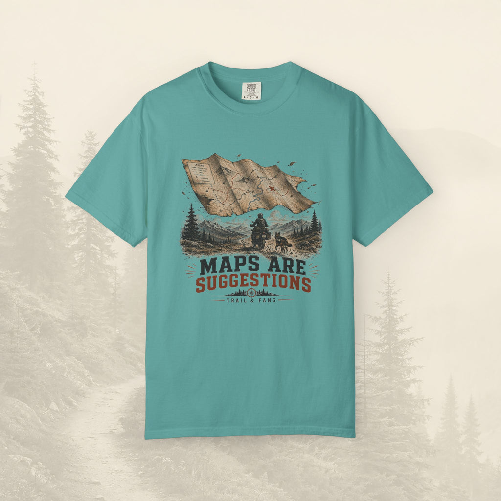T-shirt « Les cartes sont des suggestions »
