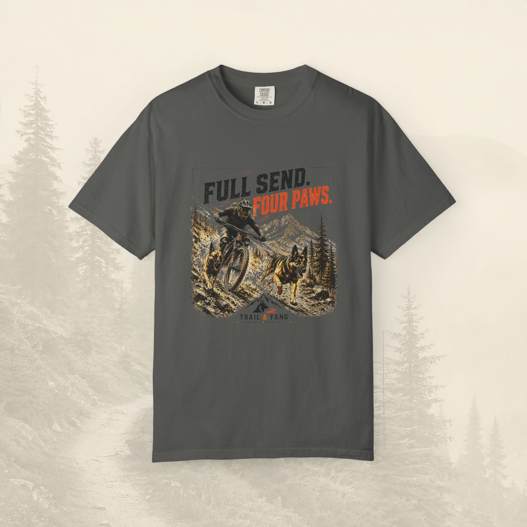 T-shirt Full Send Four Paws