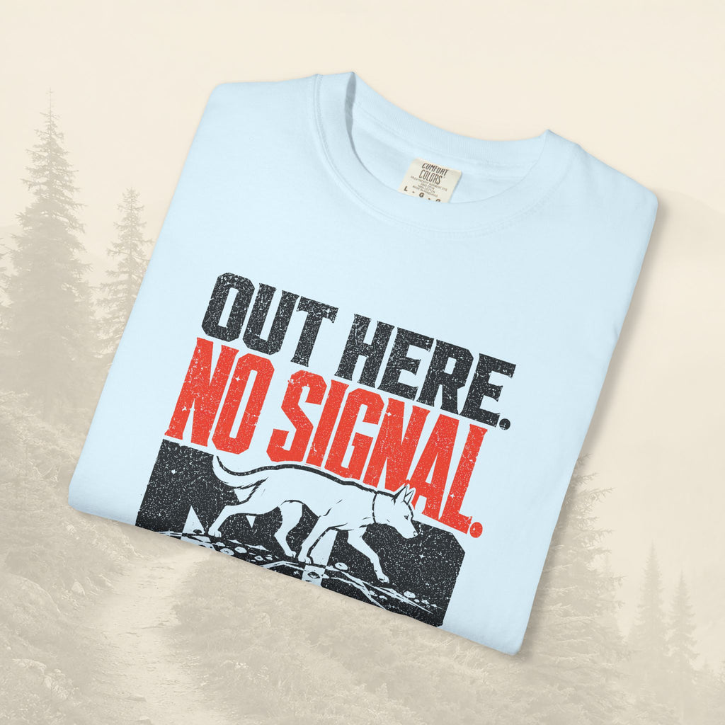 T-shirt Pas de signal ici