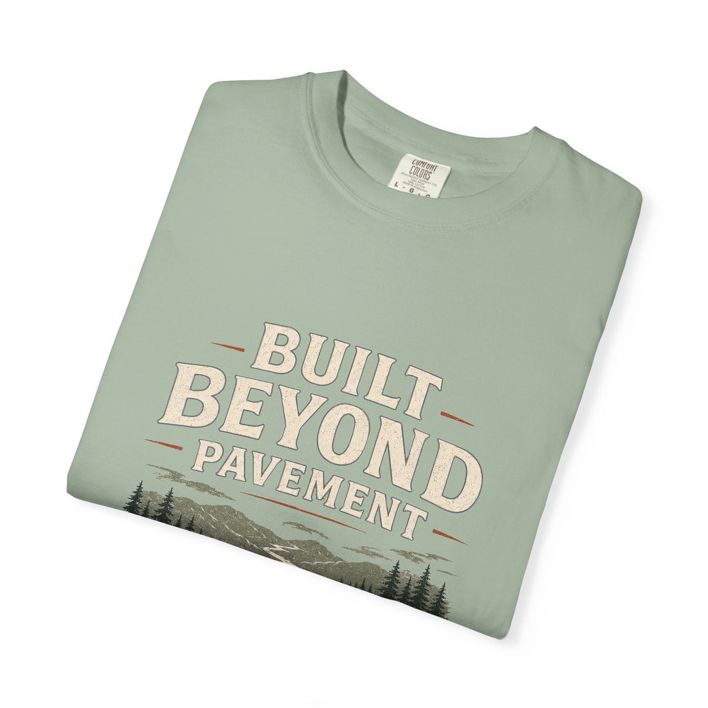 T-shirt Conçu au-delà des sentiers battus
