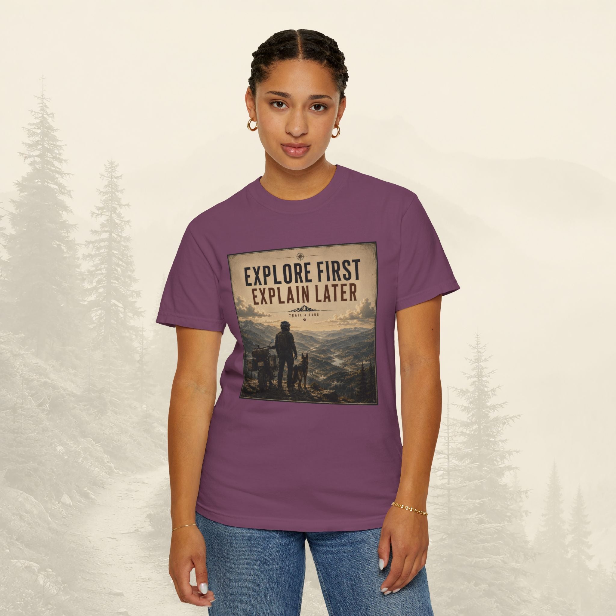 T-shirt « Explorez d'abord, expliquez ensuite »