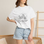 T-shirt « Les bonnes routes, ça se mérite »