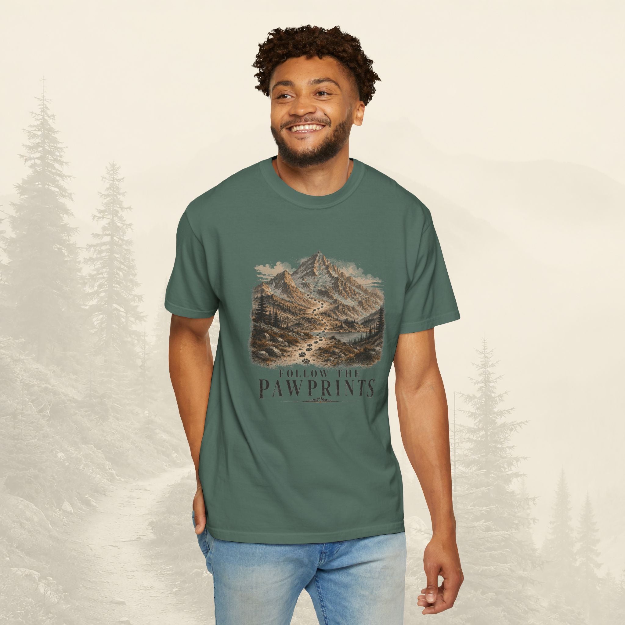 Follow The Pawprints Tee