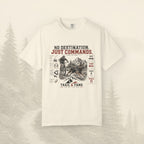 T-shirt « Pas de destination, juste des commandes »
