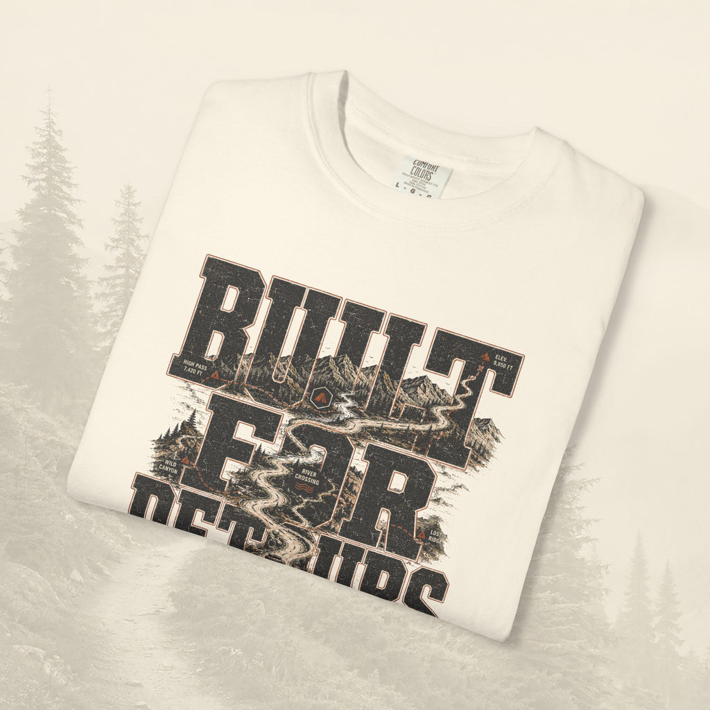 T-shirt Conçu Pour Les Détours