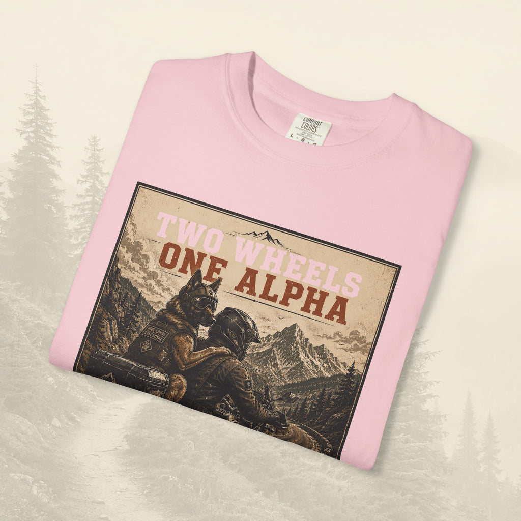 T-shirt Two Wheels One Alpha