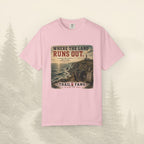 T-shirt Où la terre s'épuise