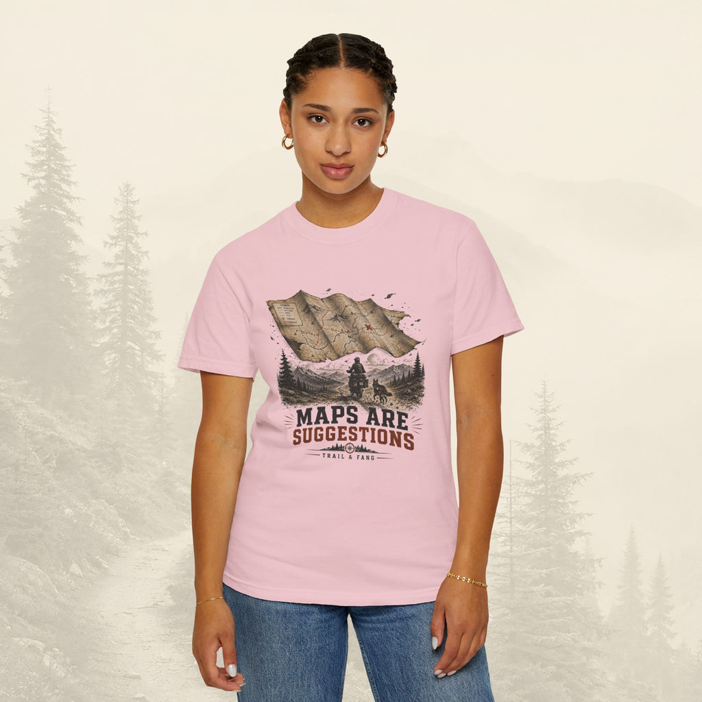 T-shirt « Les cartes sont des suggestions »