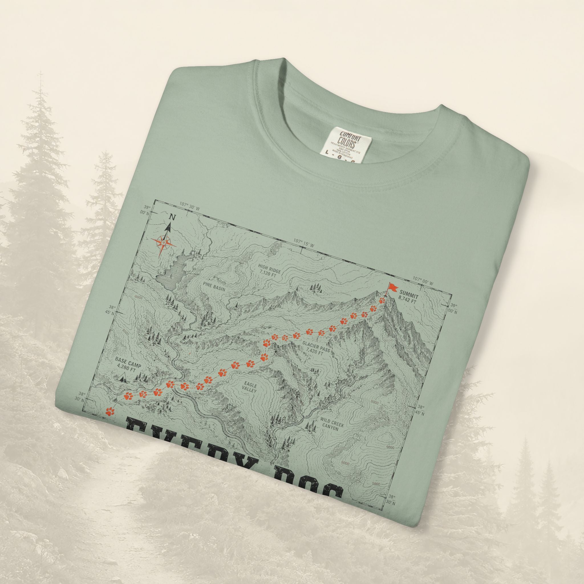 T-shirt Chaque chien a sa destination