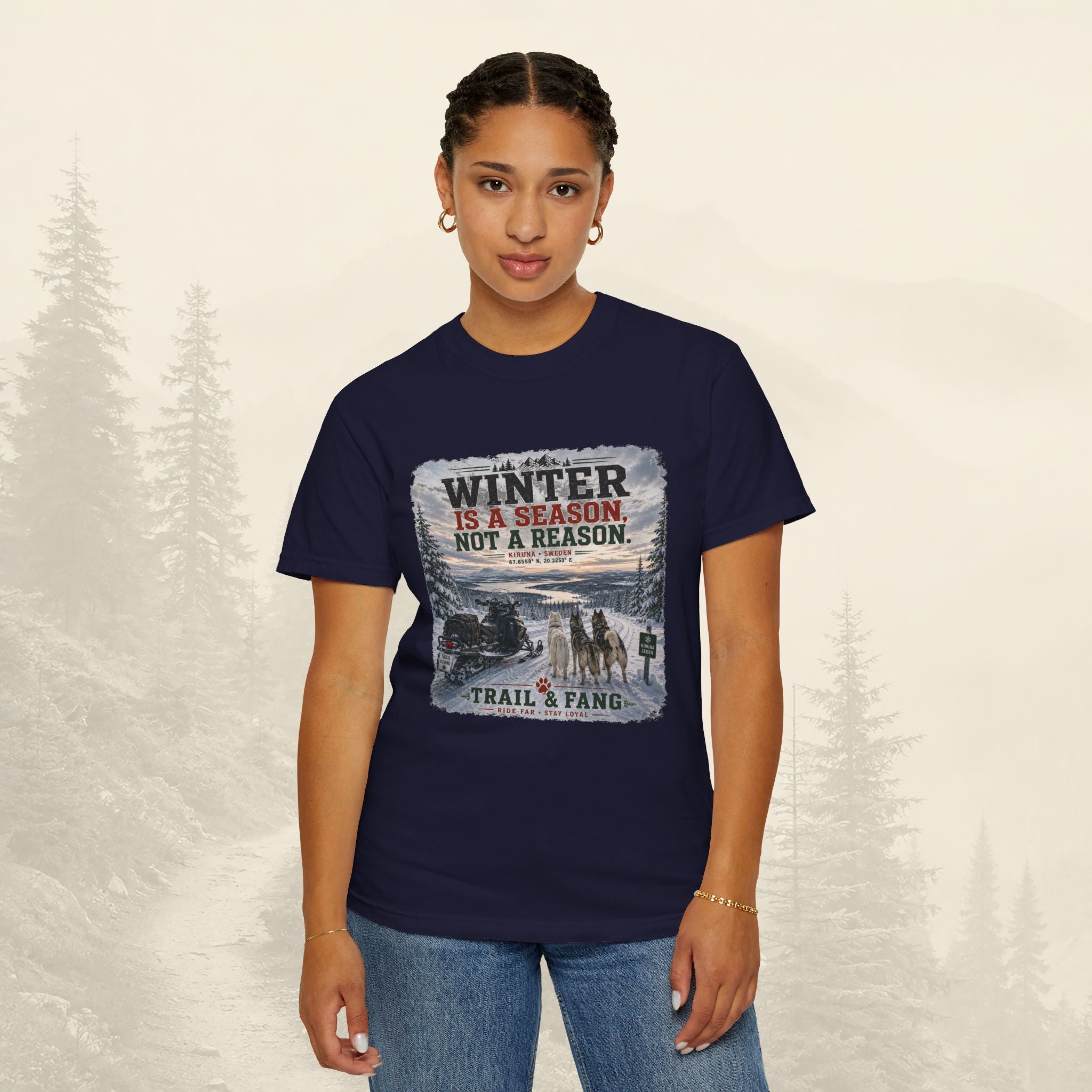 L'hiver est une saison, pas une raison - Tee-shirt
