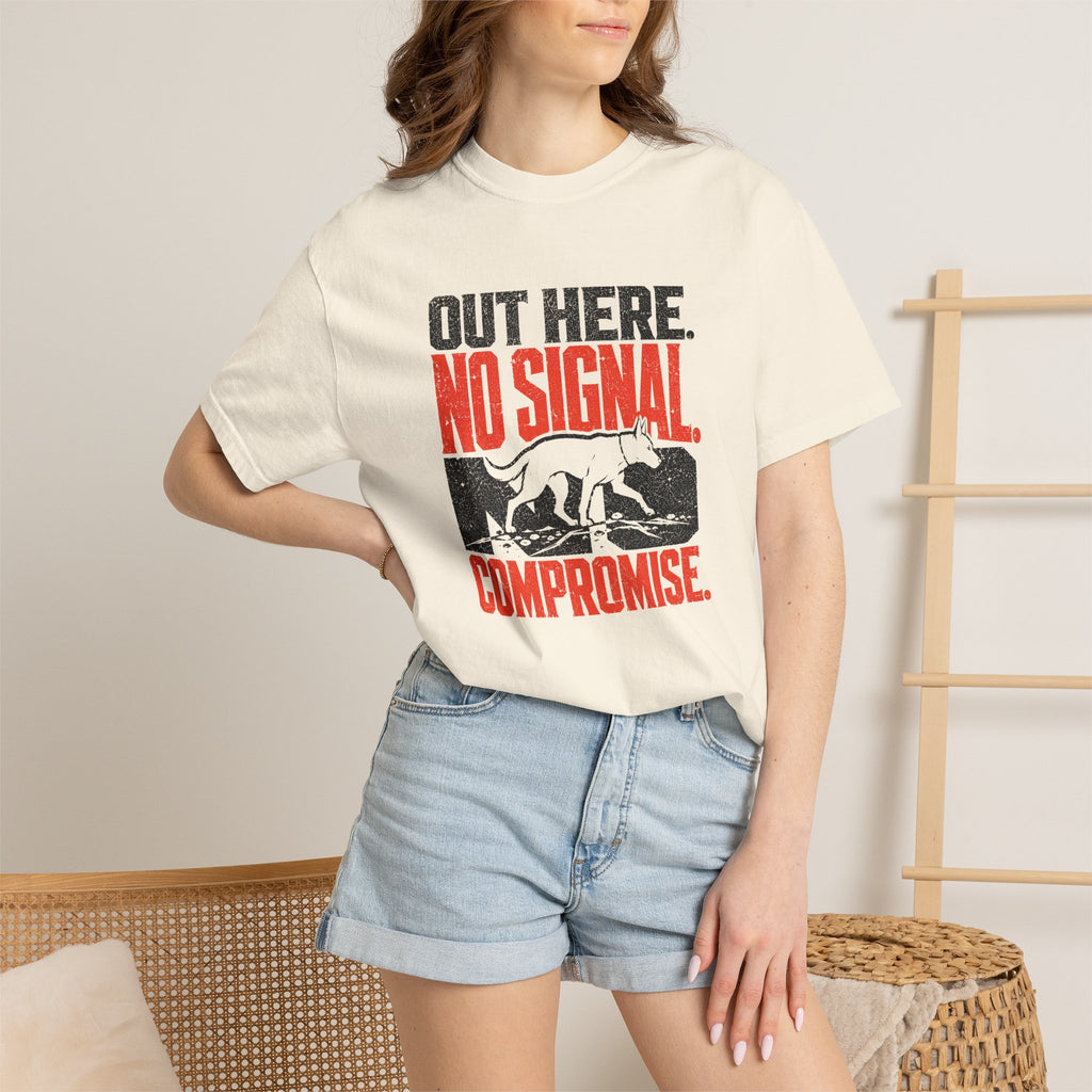 T-shirt Pas de signal ici