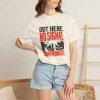 T-shirt Pas de signal ici