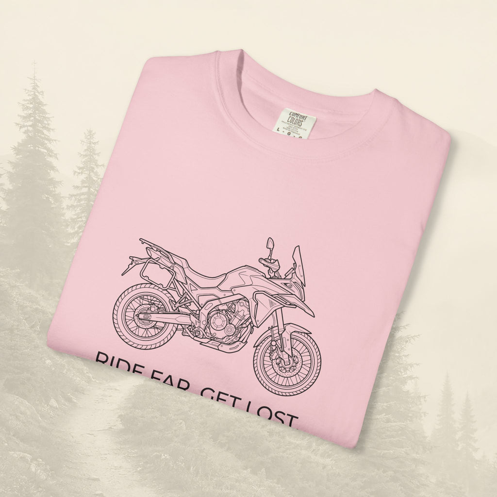 T-shirt moto Aventure Loin Perdu
