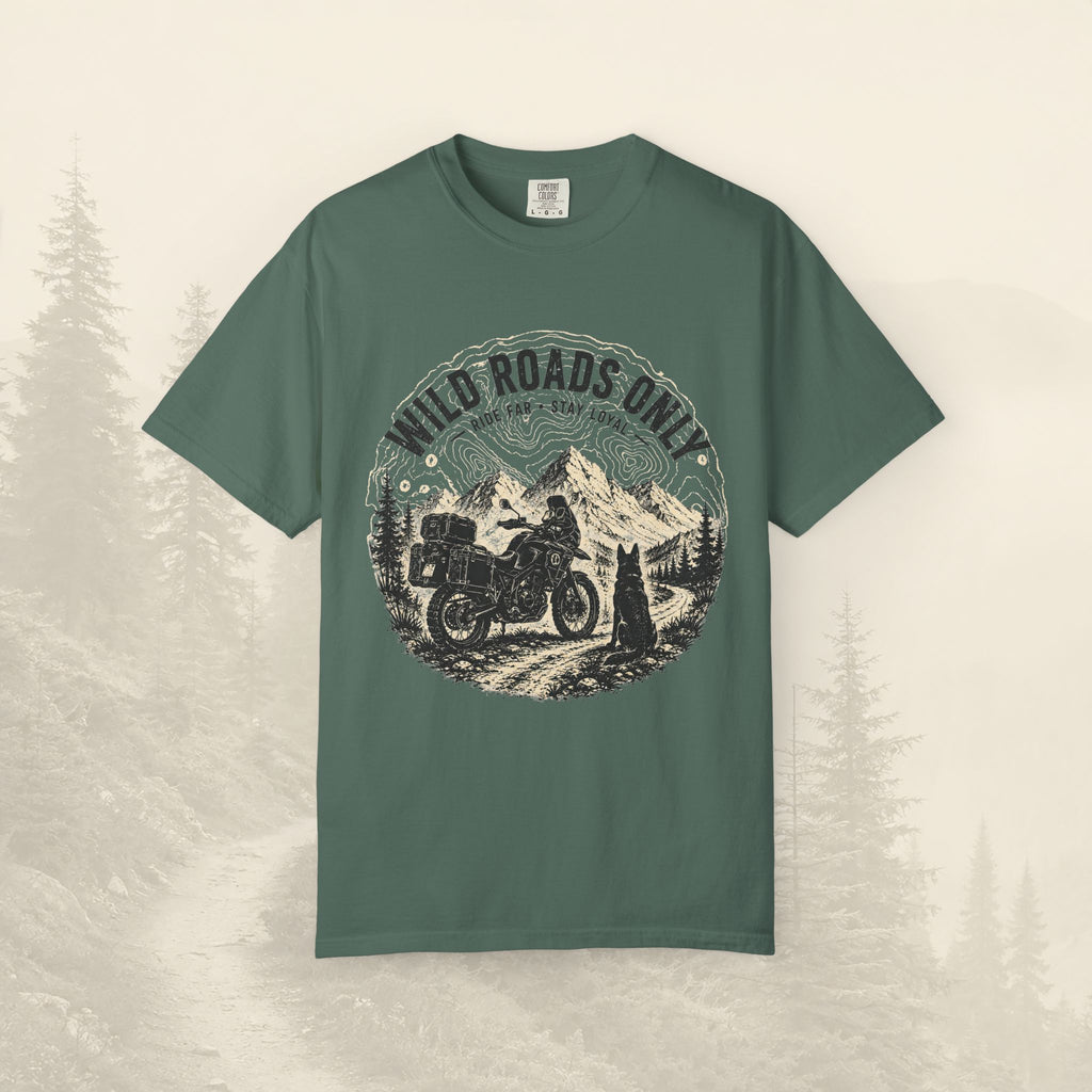 T-shirt Graphique "Wild Roads Only"