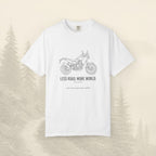 Moins de Route Plus de Monde Moto Aventure T-shirt