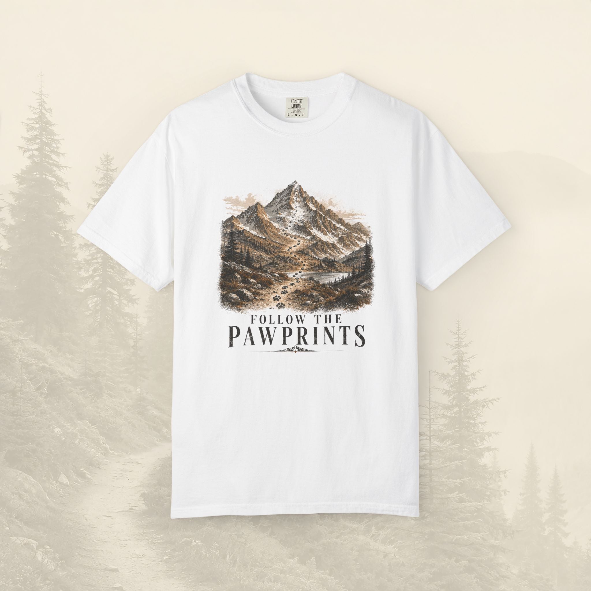 Follow The Pawprints Tee