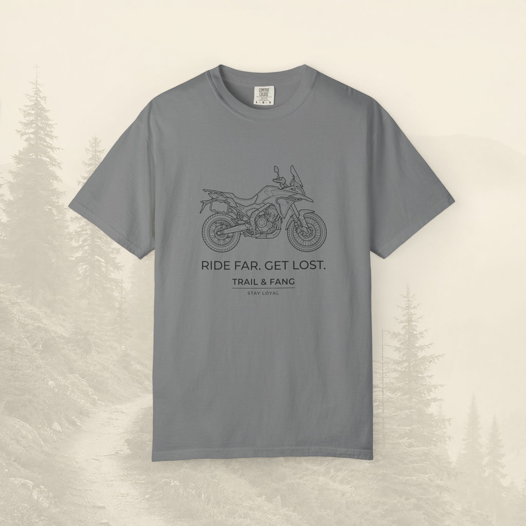 T-shirt moto Aventure Loin Perdu