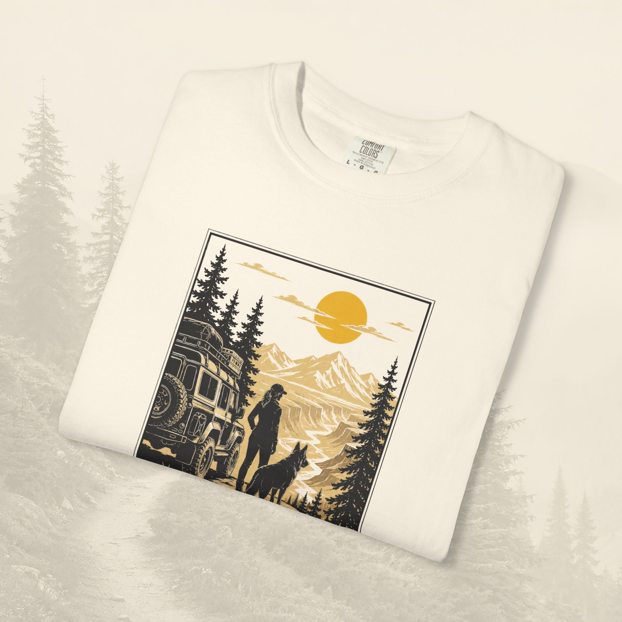 T-shirt Overlanding Uncharted Bounds