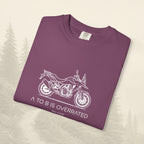 Le détour, c'est le but : T-shirt moto-aventure
