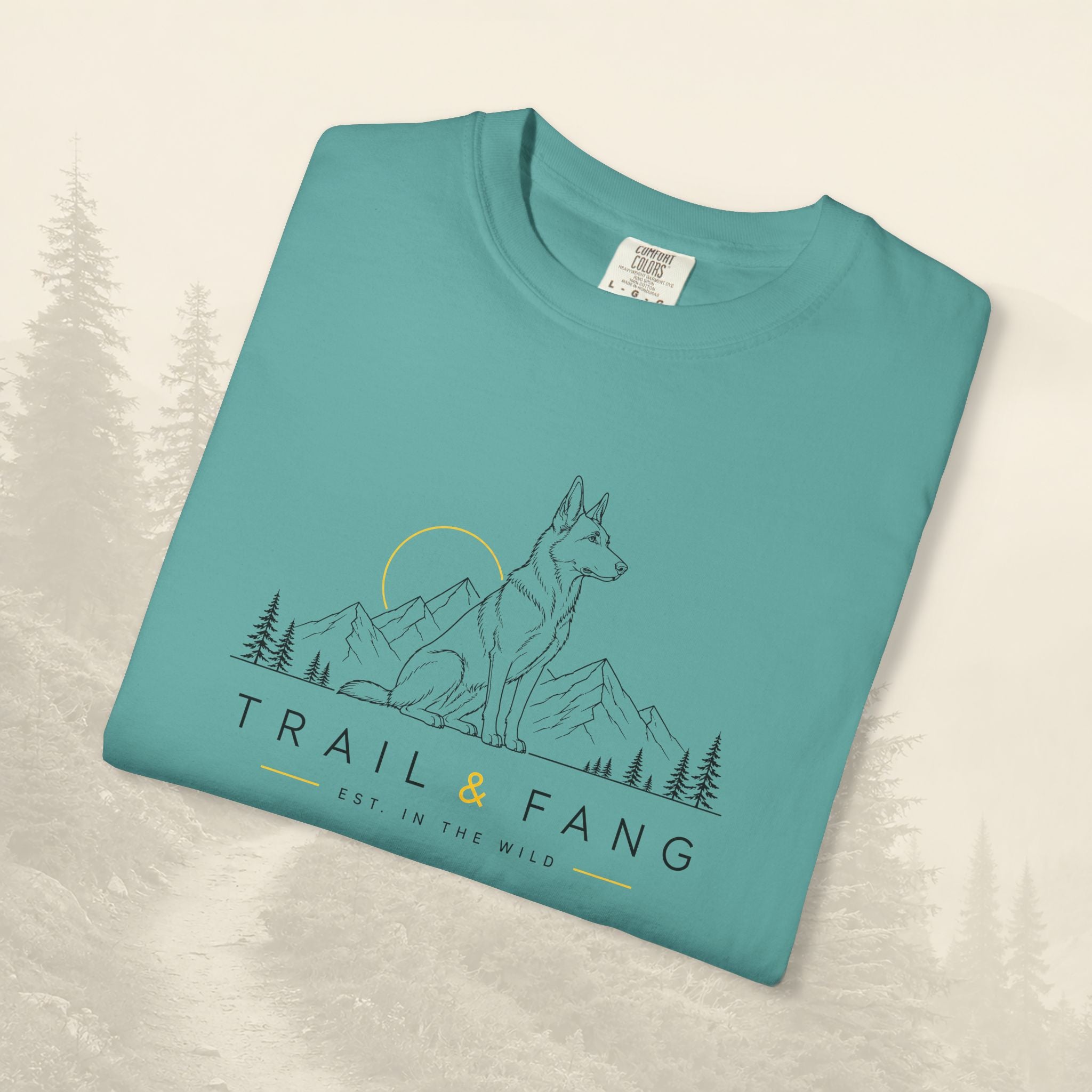 T-shirt minimaliste pour Berger allemand