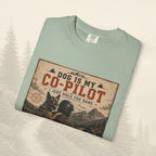 T-shirt « Mon chien est mon copilote »