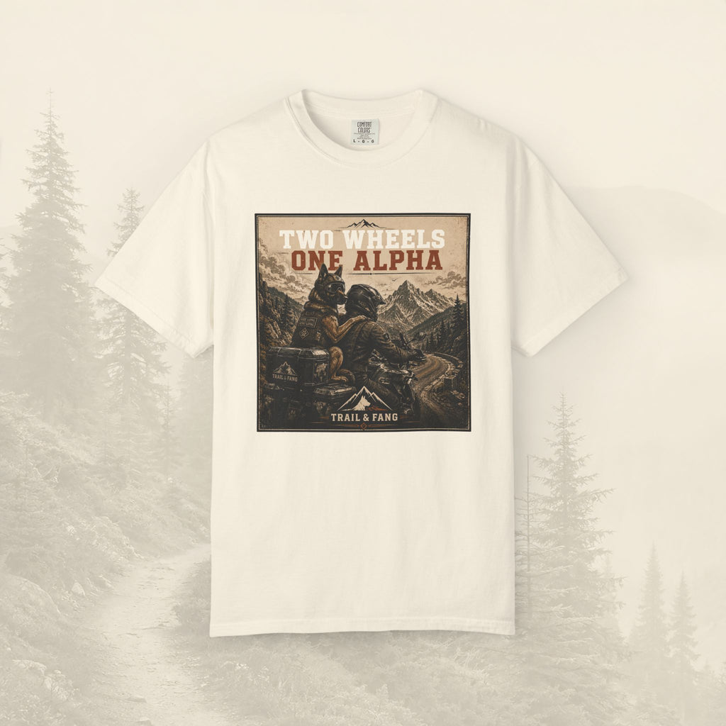 T-shirt Two Wheels One Alpha