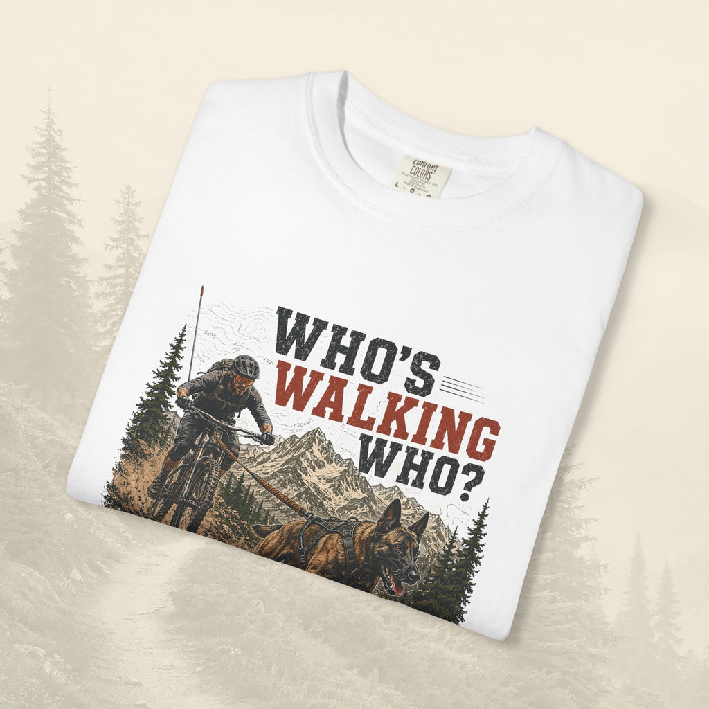 T-shirt Qui marche qui