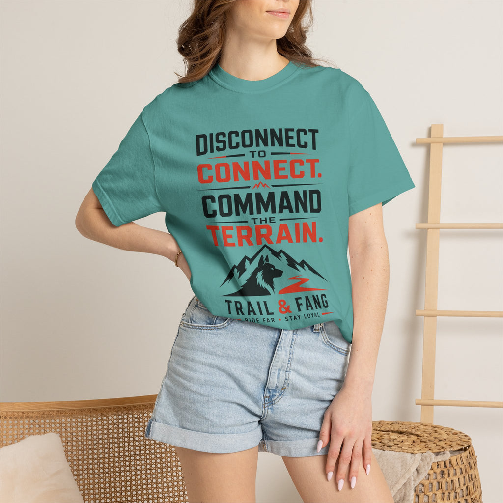 T-shirt Déconnexion pour mieux se connecter