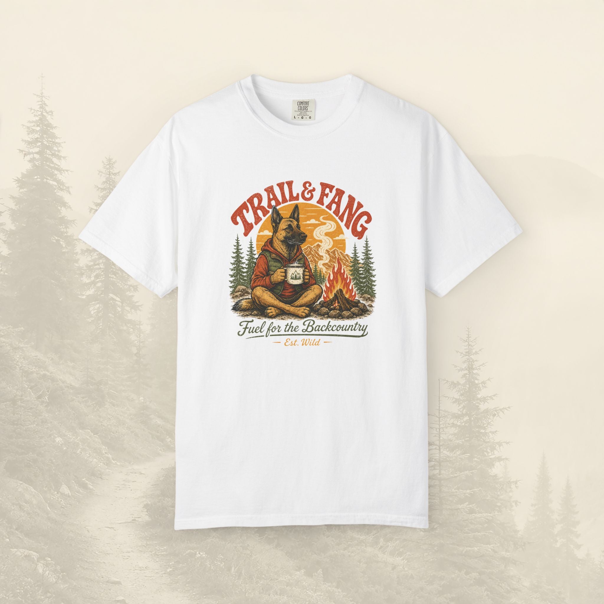 T-shirt « Combustible pour feu de camp »
