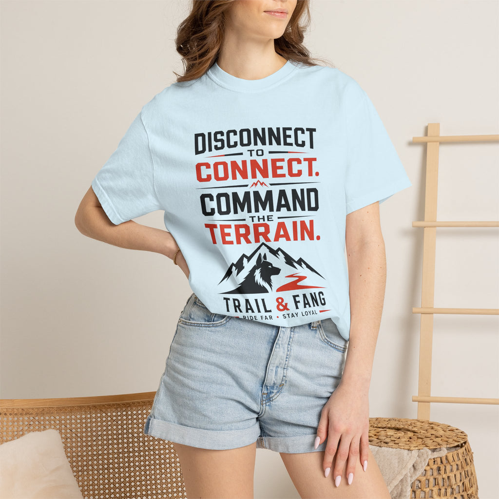 T-shirt Déconnexion pour mieux se connecter