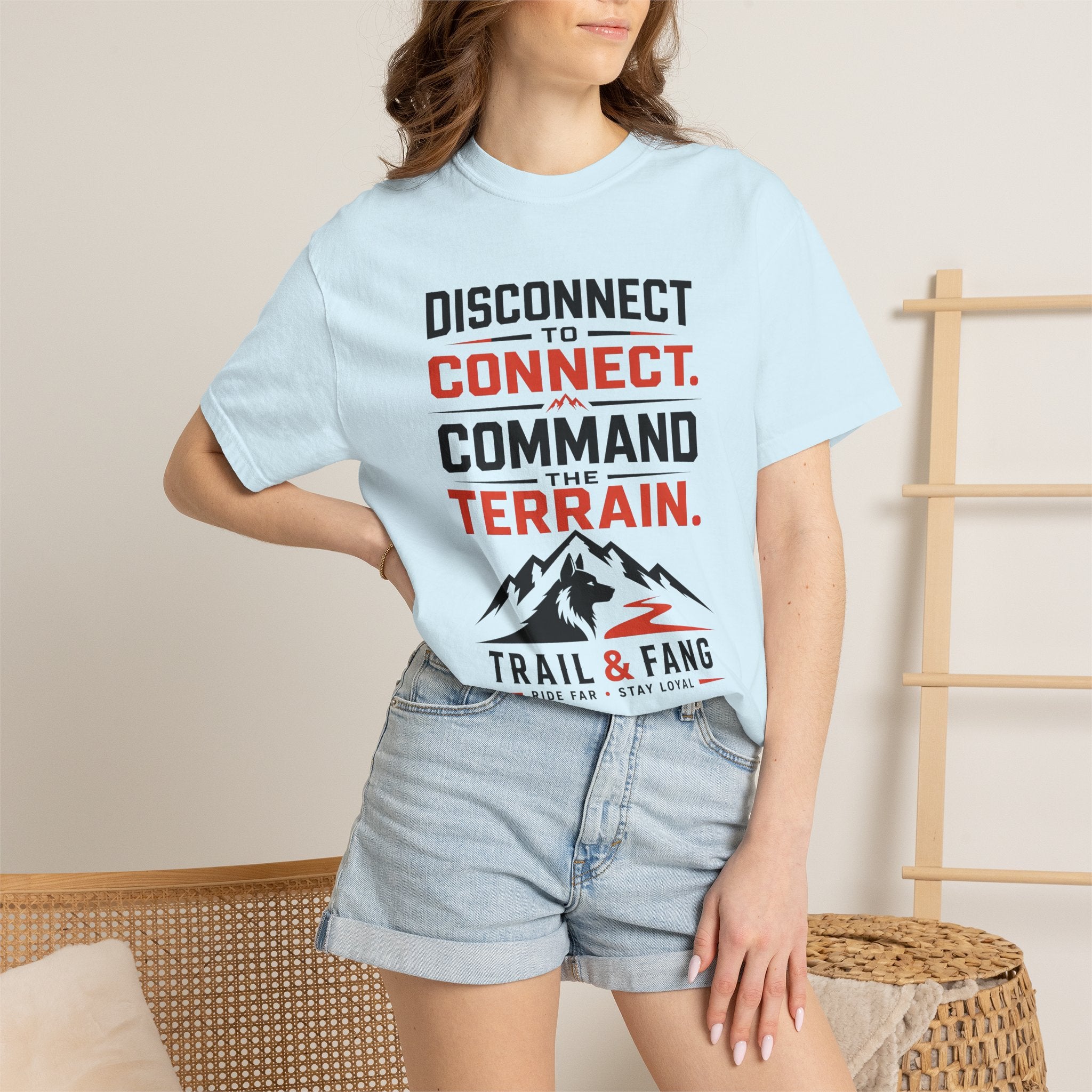 T-shirt Déconnexion pour mieux se connecter