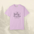 T-shirt « Les bonnes routes, ça se mérite »