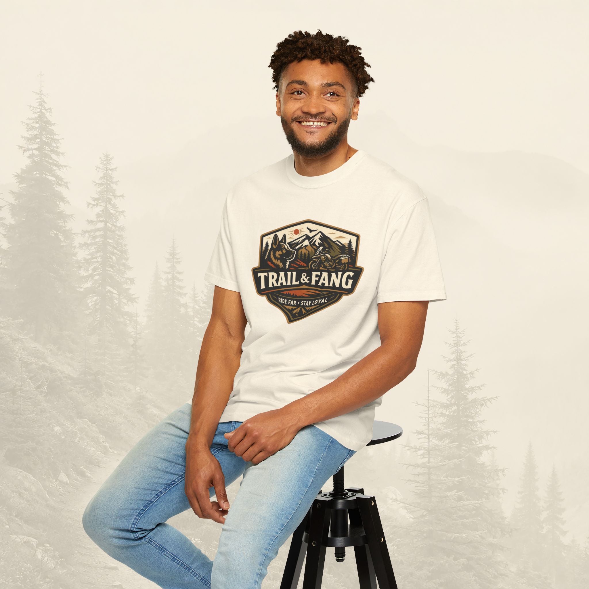 T-shirt Bouclier Sentier & Croc