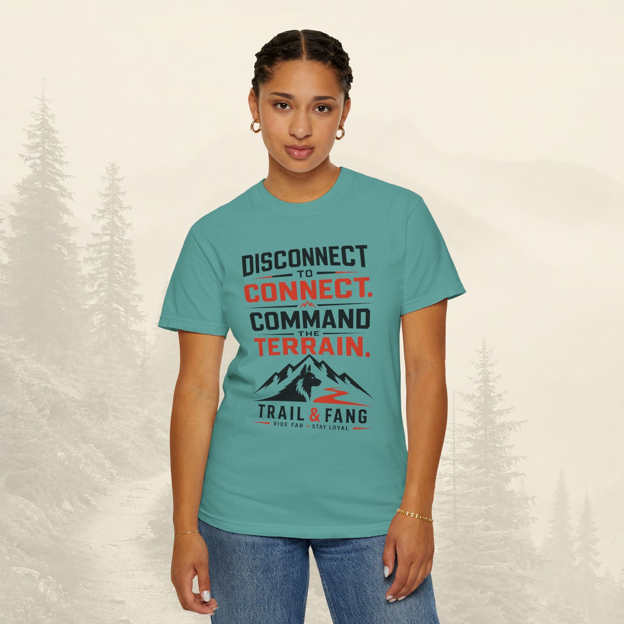 T-shirt Déconnexion pour mieux se connecter