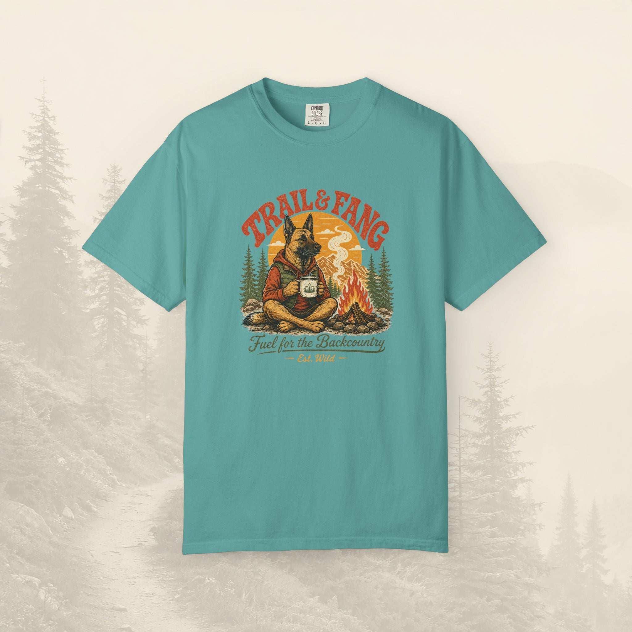 T-shirt « Combustible pour feu de camp »
