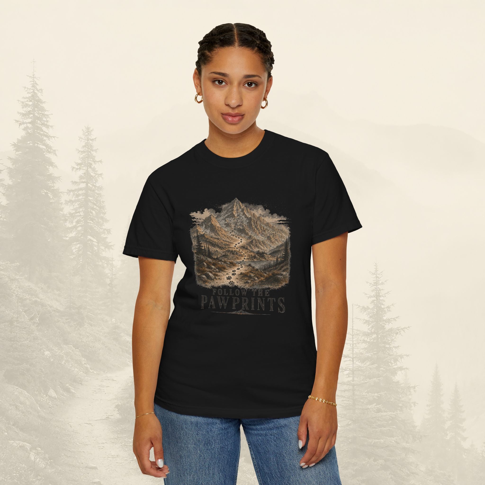 Follow The Pawprints Tee