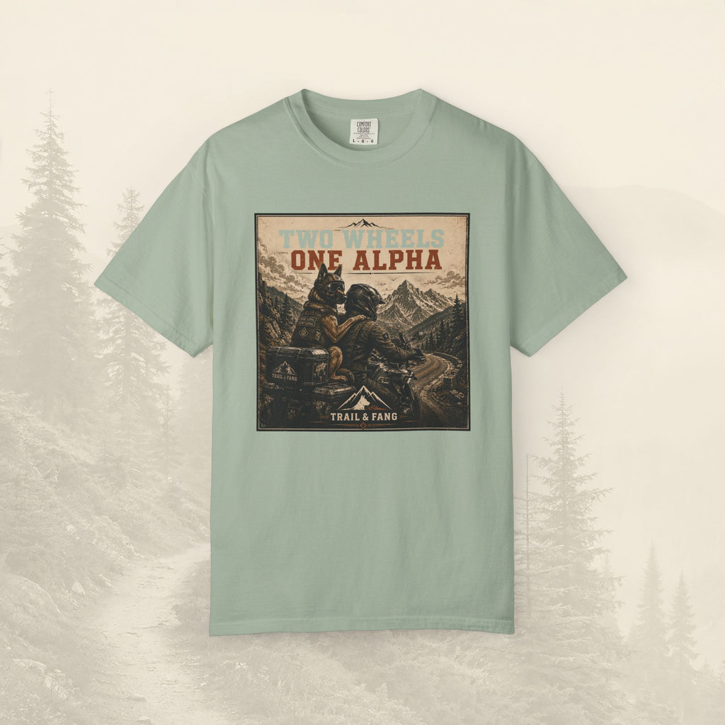 T-shirt Two Wheels One Alpha