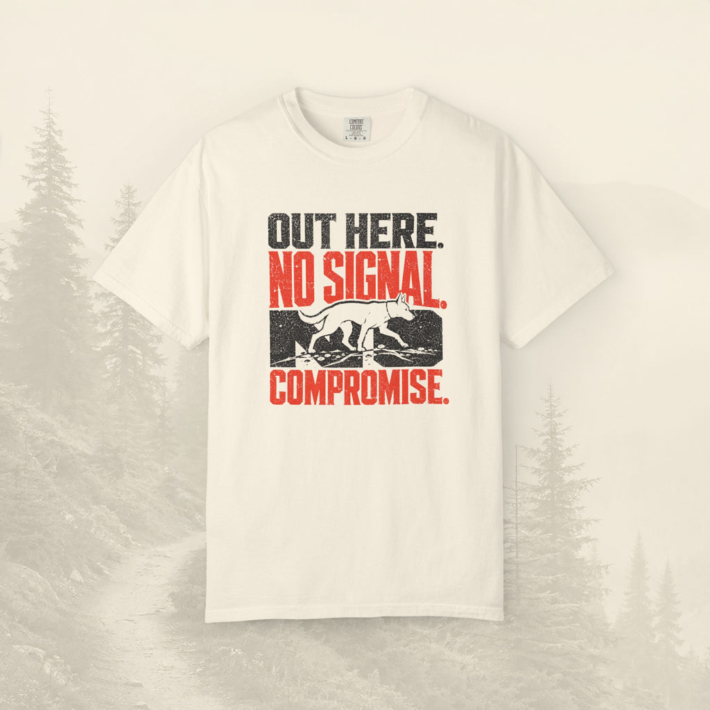 T-shirt Pas de signal ici